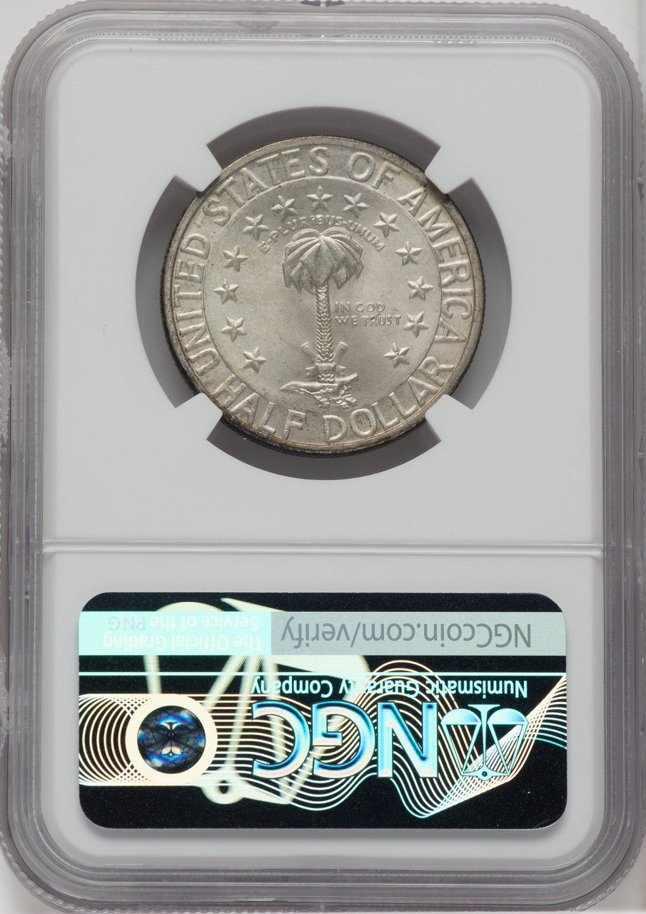 1936-D 50C Columbia Commemorative Silver NGC MS68
