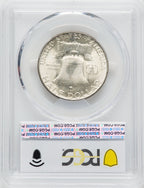 1950-D 50C FL Franklin Half Dollar PCGS MS66+