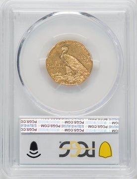 1911-S $5 Indian Half Eagle PCGS AU58