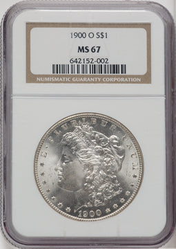 1900-O $1 Morgan Dollar NGC MS67