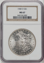 1900-O $1 Morgan Dollar NGC MS67
