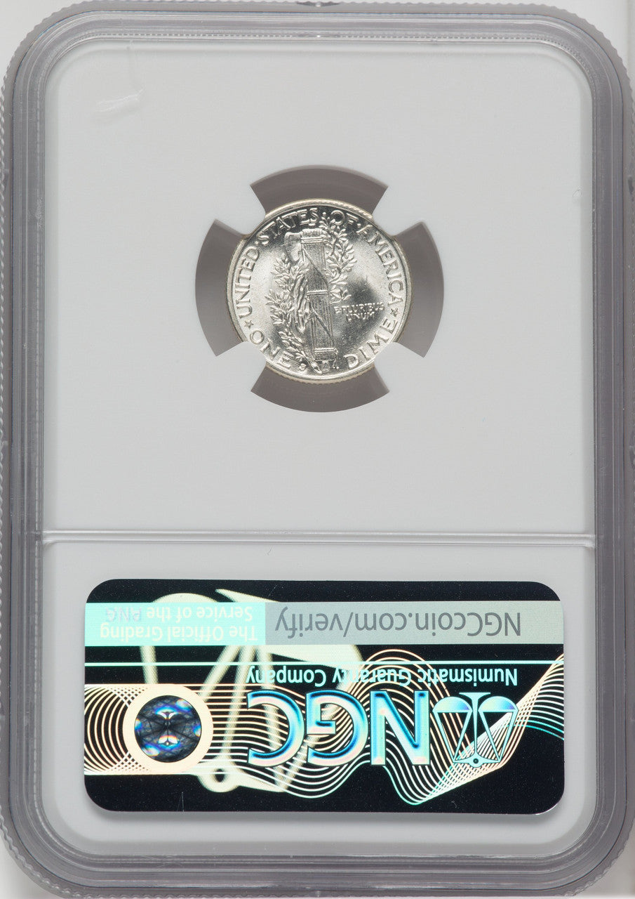 1936-S 10C FB Mercury Dime NGC MS67