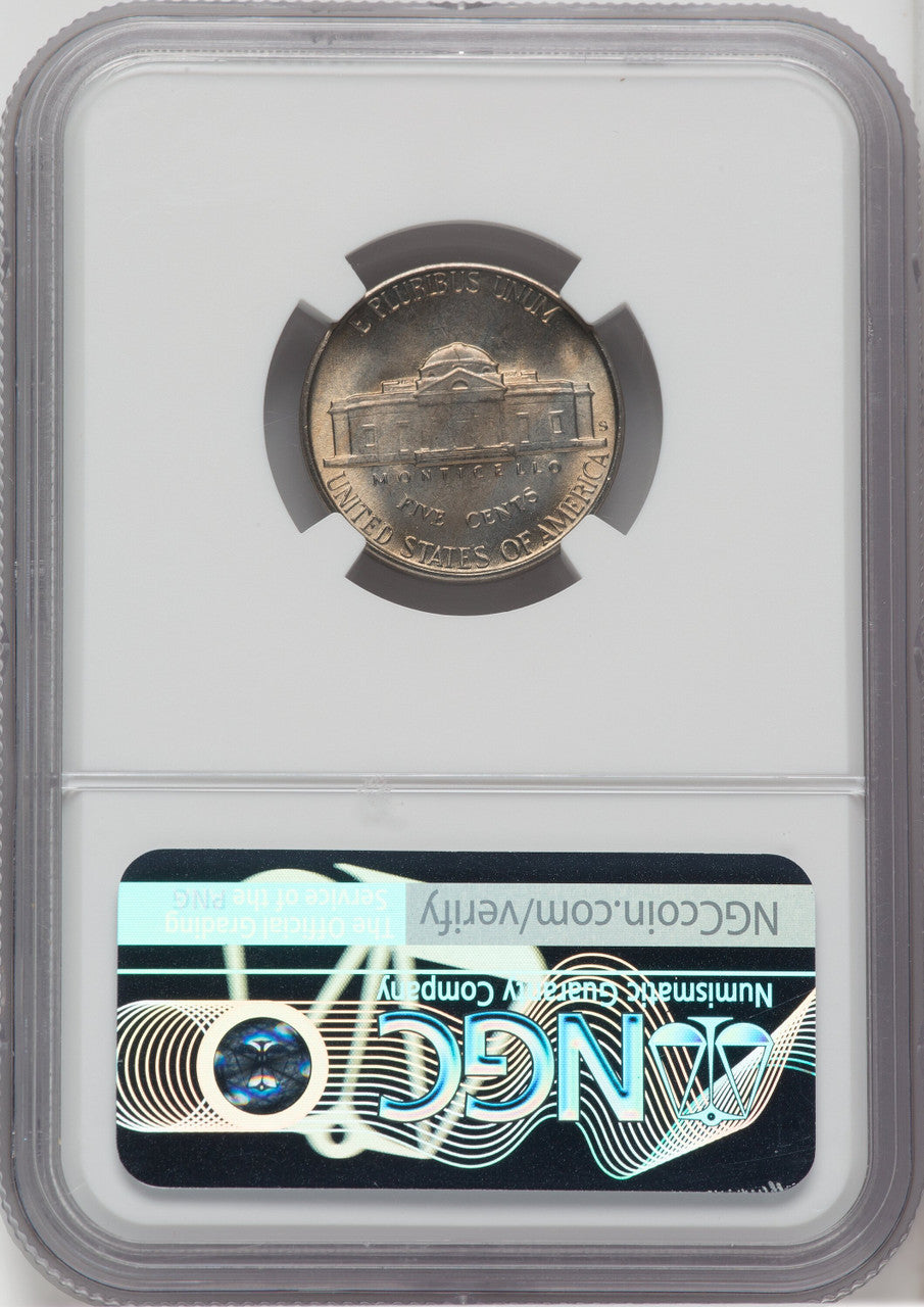 1947-S 5C FS Jefferson Nickel NGC MS67