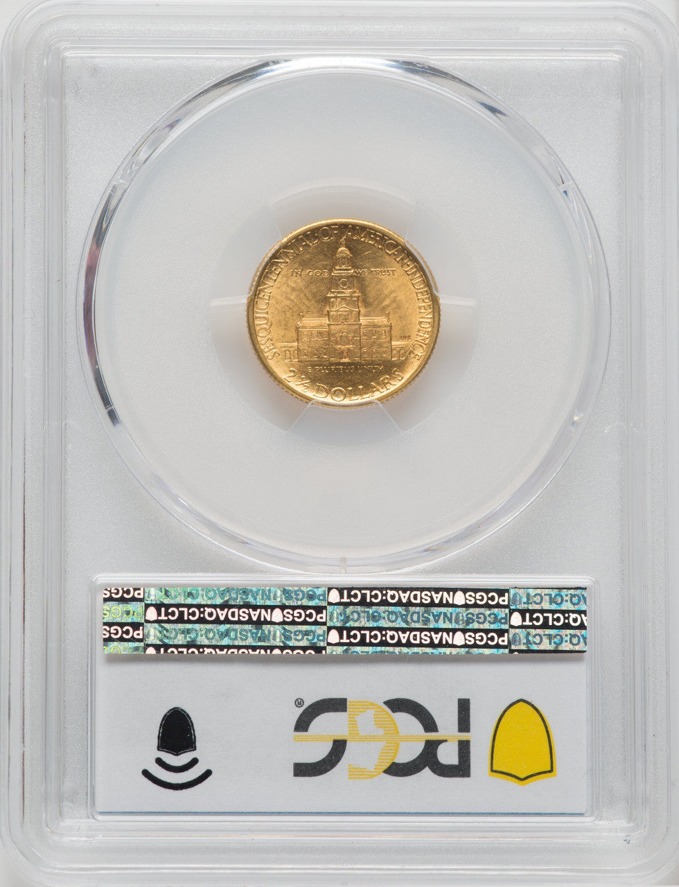 1926 $2.50 SESQUI Commemorative Gold PCGS MS63