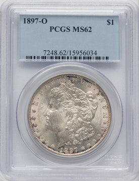 1897-O $1 Morgan Dollar PCGS MS62