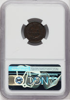 1877 1C BN Indian Cent NGC 15