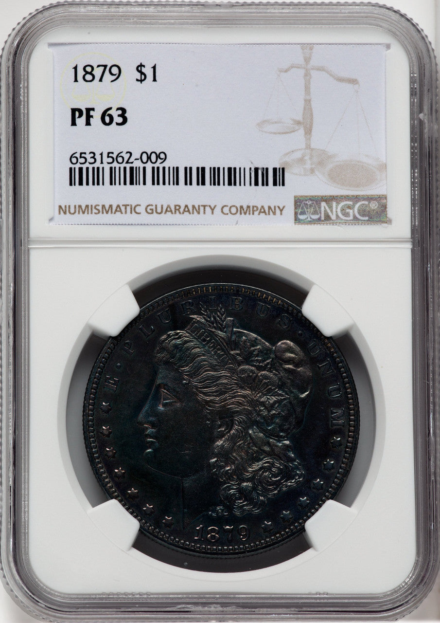1879 $1 Proof Morgan Dollar NGC PR63