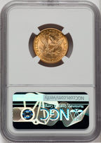 1905 $5 Liberty Half Eagle NGC MS65