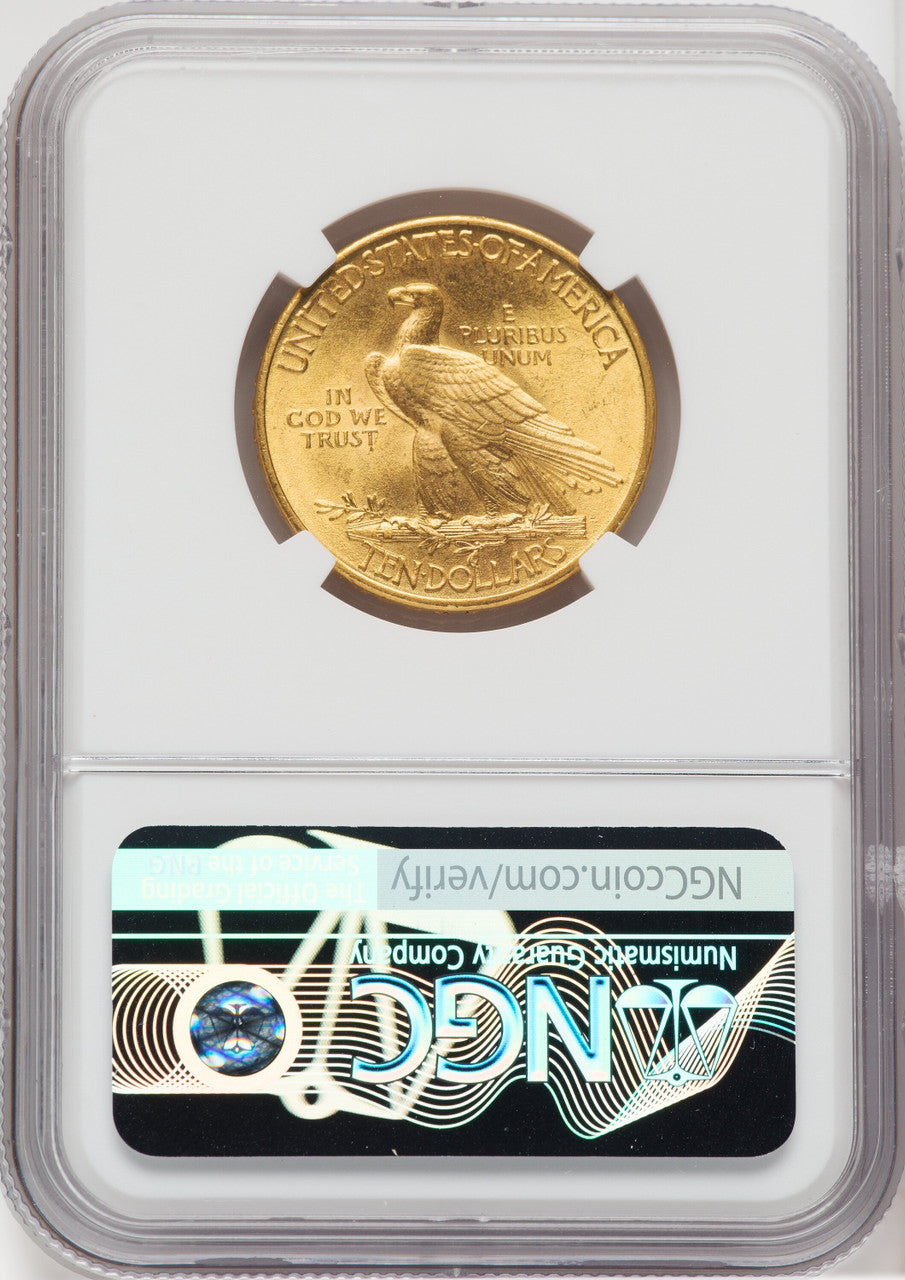 1911 $10 Indian Eagle NGC MS65