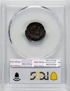 1839 10C NO DRAPERY Seated Dime PCGS MS65