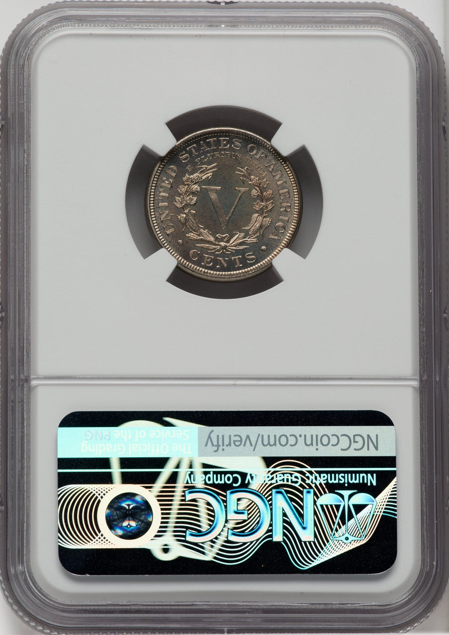 1886 5C Proof Liberty Nickel NGC PR67+