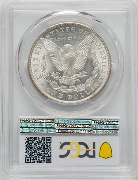 1893 $1 Morgan Dollar PCGS MS62