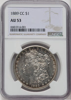1889-CC $1 Morgan Dollar NGC AU53