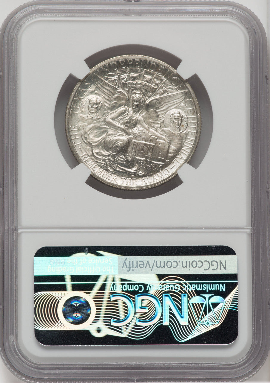 1935 50C Texas Commemorative Silver NGC MS67+
