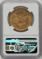 1853 $20 Liberty Double Eagle NGC AU53