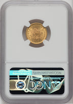 1898 $2.50 Liberty Quarter Eagle NGC MS66