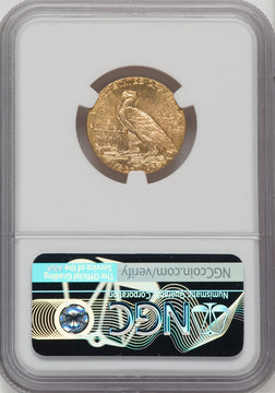 1909-D $5 Indian Half Eagle NGC MS64+
