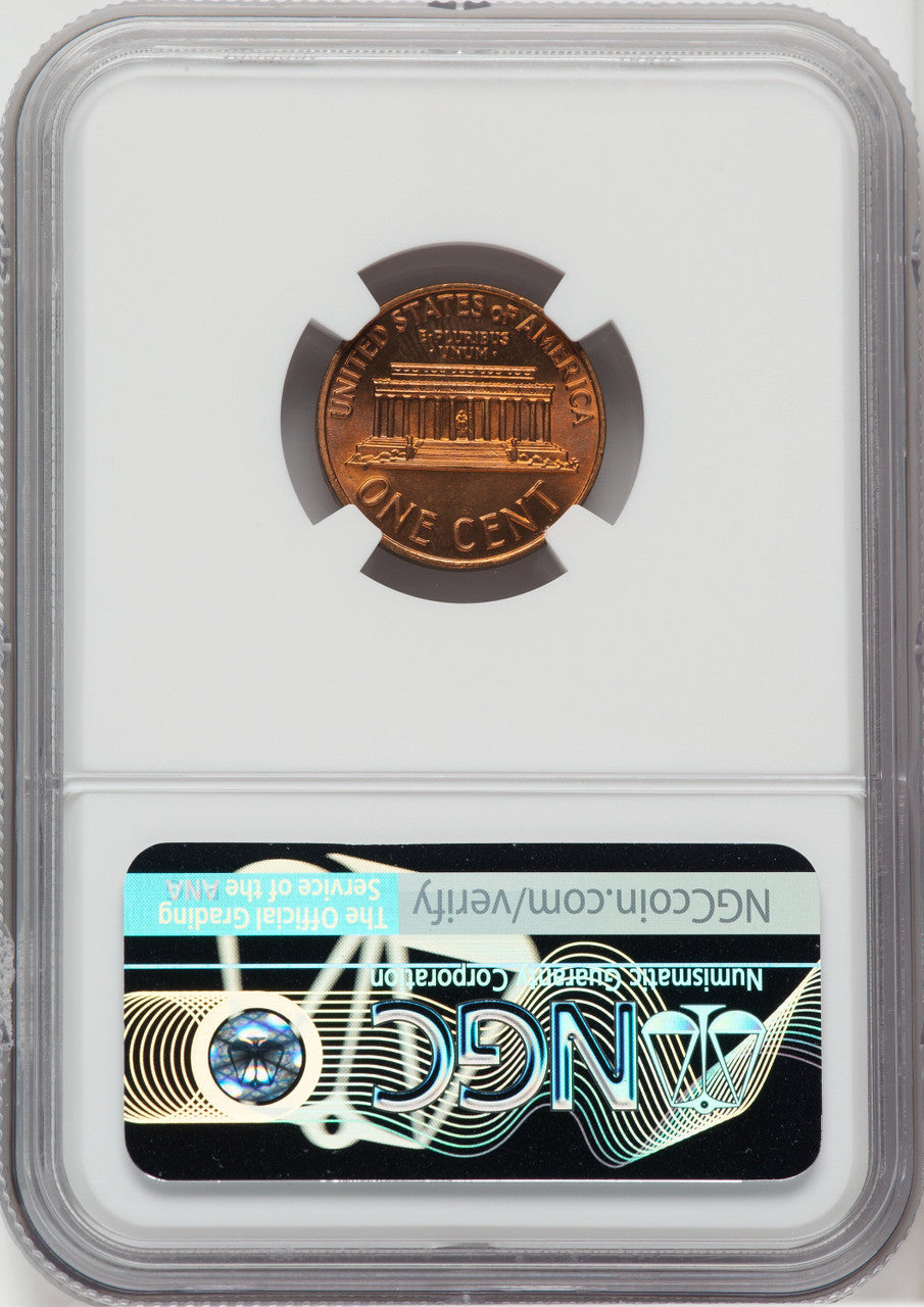 1972 1C Doubled Die Obverse RD Lincoln Cent NGC MS66+