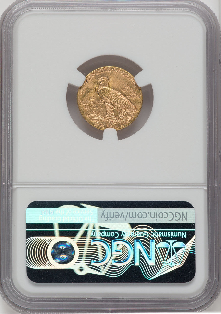 1915 $2.50 CAC Indian Quarter Eagle NGC MS63
