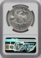 1877-S T$1 Chop Mark Trade Dollar Details NGC MS60