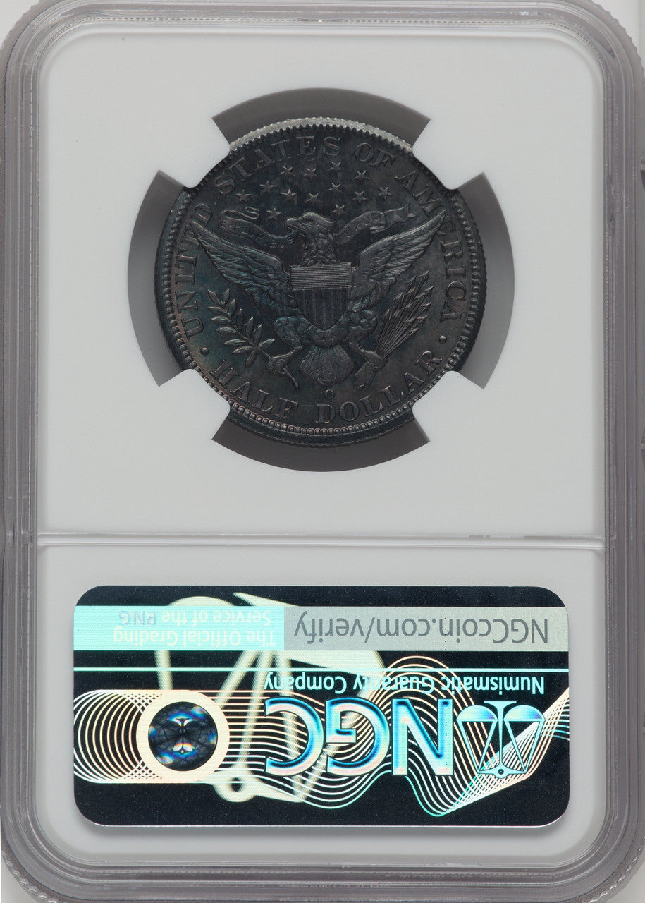 1893-O 50C Barber Half Dollar NGC MS63