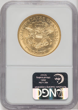 1864-S $20 Liberty Double Eagle NGC MS62