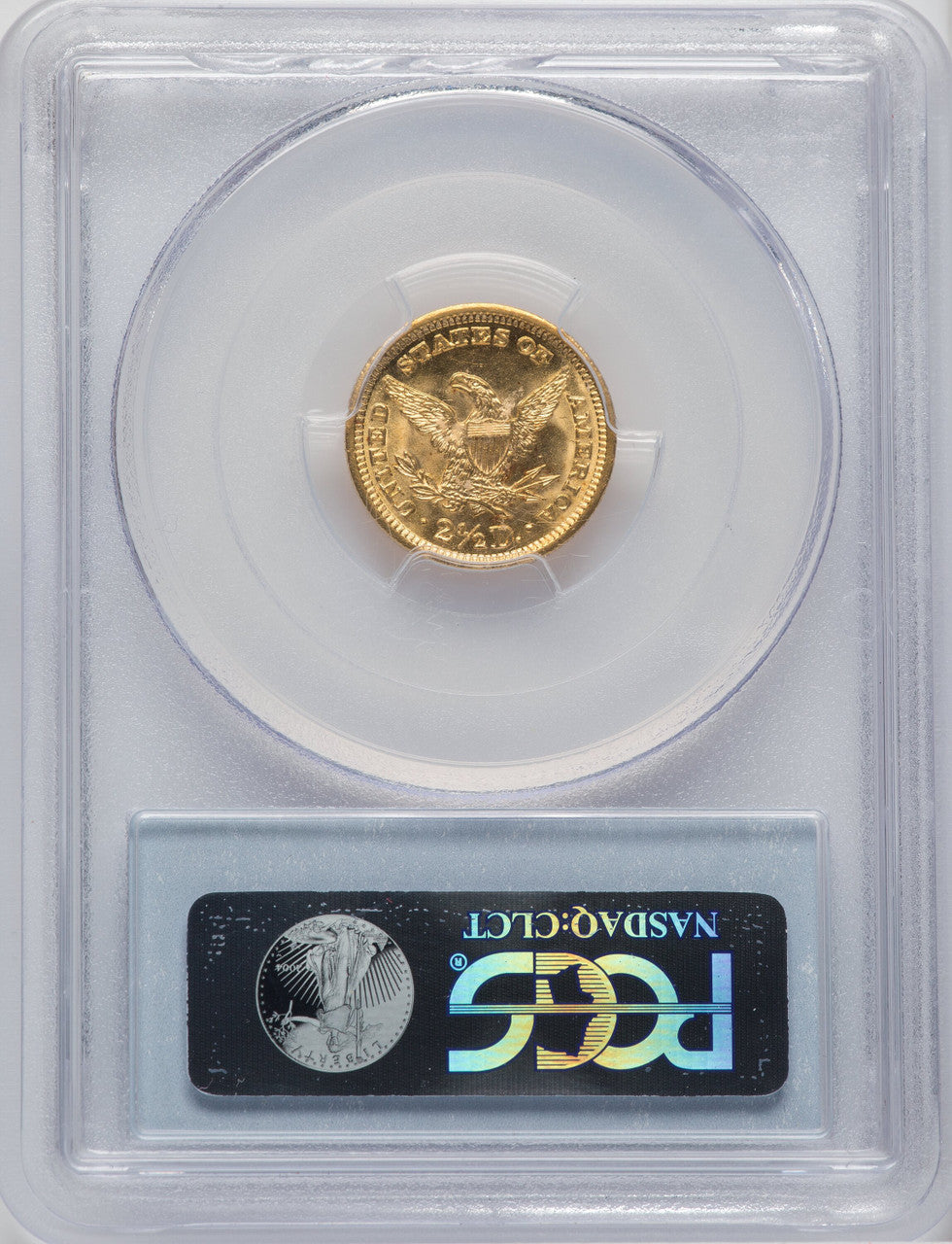 1903 $2.50 CAC Liberty Quarter Eagle PCGS MS64