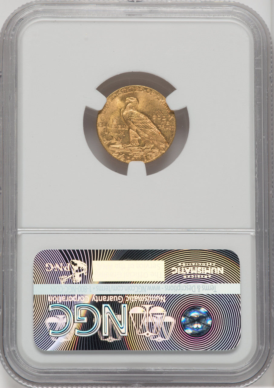 1929 $2.50 CAC Indian Quarter Eagle NGC MS64