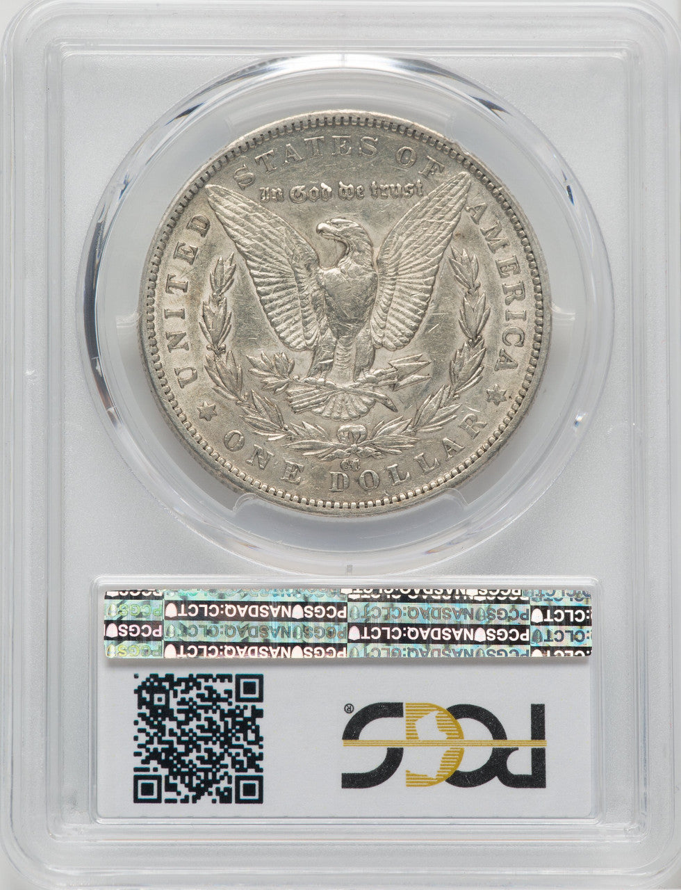 1879-CC $1 CAPPED DIE Morgan Dollar PCGS AU50