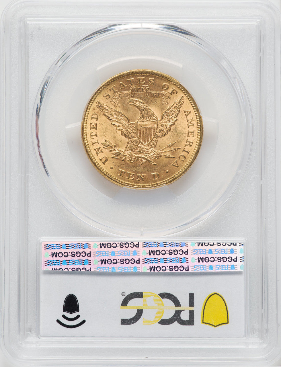 1879 $10 CAC Liberty Eagle PCGS MS63
