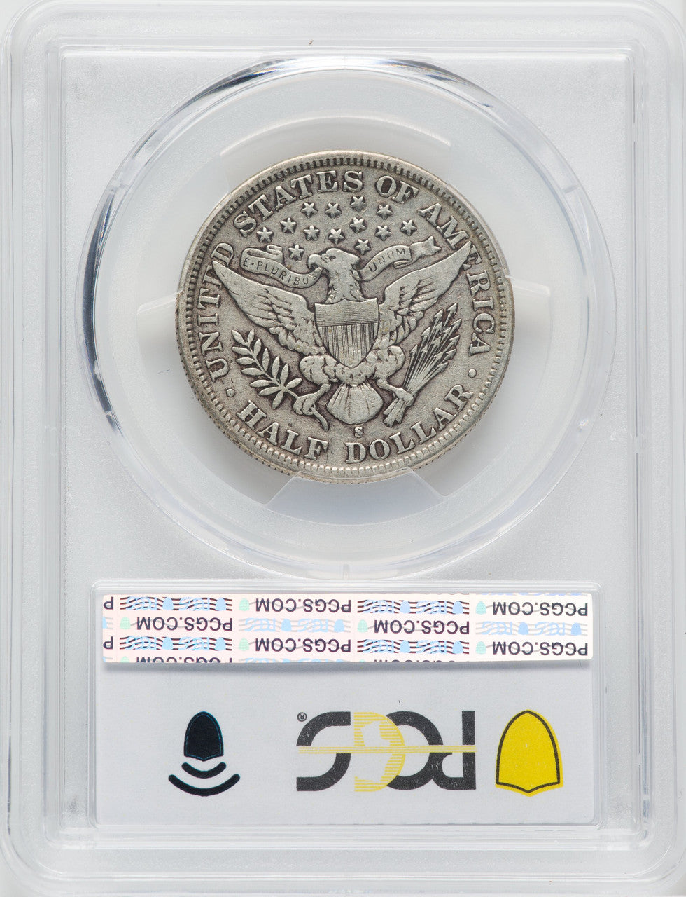 1897-S 50C Barber Half Dollar PCGS VF20