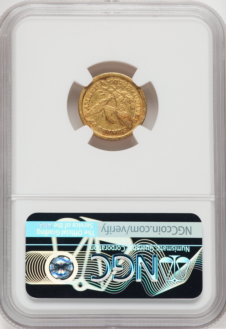 1869-S $2.50 Liberty Quarter Eagle NGC XF40