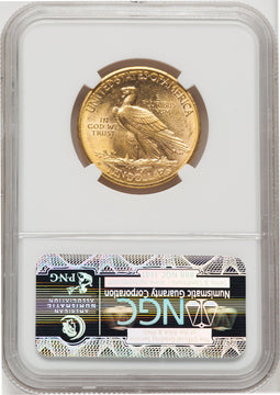1910-D $10 Indian Eagle NGC MS62
