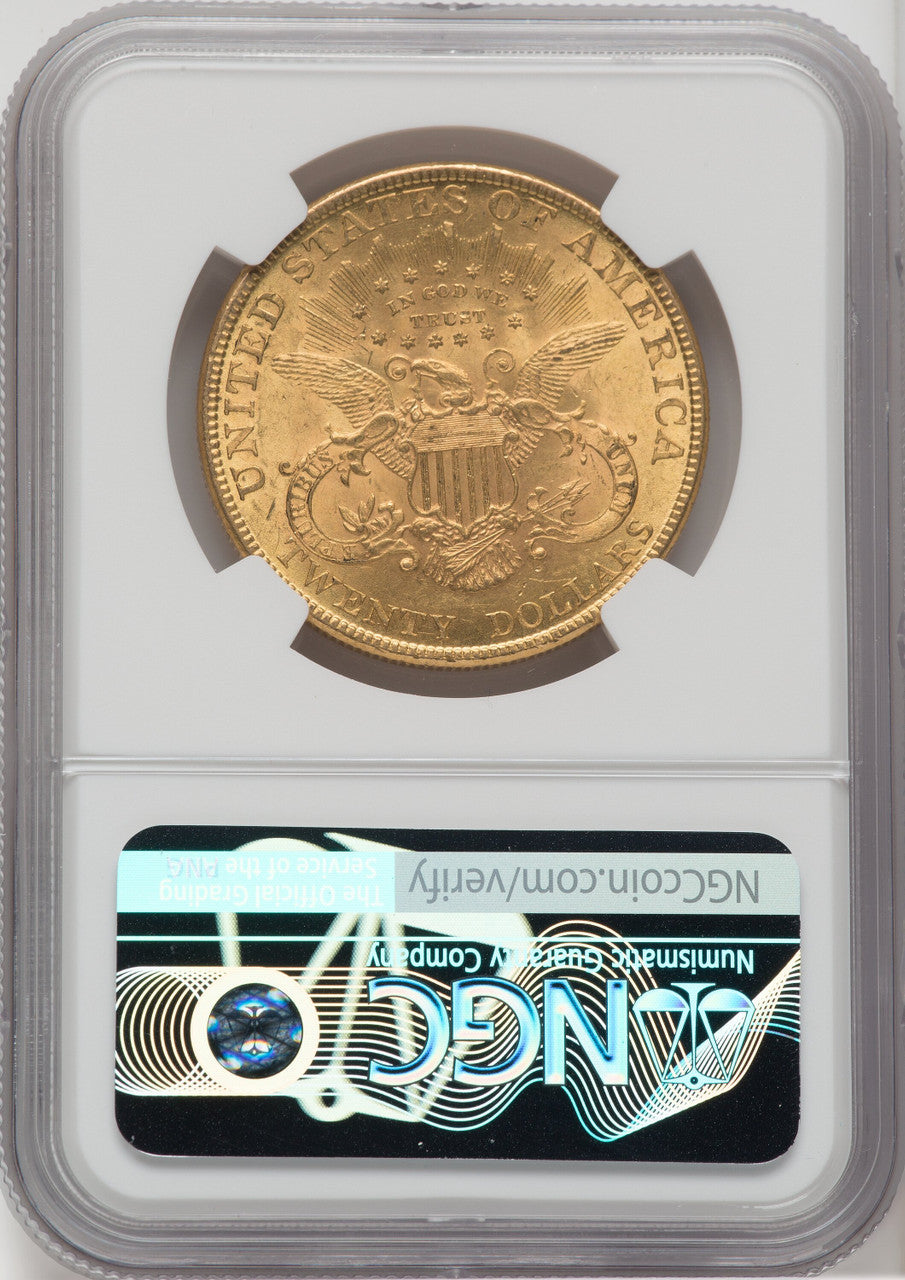 1888 $20 Liberty Double Eagle NGC MS62 (763465053)