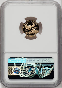 2018-W Gold American Eagle Denver Mike Castle Signature NGC PF70