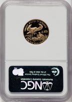 2007-W $10 Quarter-Ounce Gold Eagle First Strike NGC PF70
