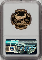 1996-W $25 Half-Ounce Gold Eagle NGC PF70