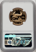 2001-W $25 Half-Ounce Gold Eagle NGC PF70