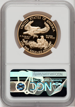 2017-W $50 One-Ounce Gold Eagle NGC PF70