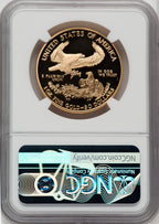 2006-W $50 One-Ounce Gold Eagle 20th Anniversary Brown Label NGC PF70
