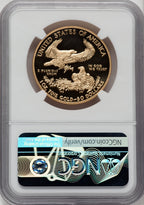 2015-W One-Ounce Gold Eagle Brown Label NGC PF70