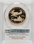 2016-W $50 One-Ounce Gold Eagle 30th Anniversary First Strike PCGS PR70