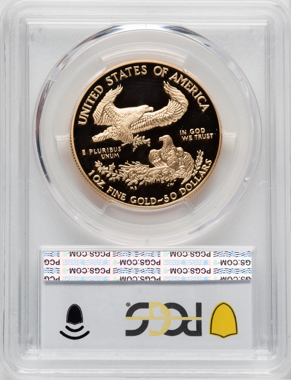 1995-W $50 One-Ounce Gold Eagle PCGS PR70