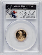2013-W $5 Gold American Eagle PCGS PR70 Philip Diehl Signed