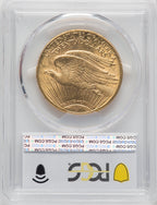 1909 $20 Saint-Gaudens Double Eagle PCGS AU58