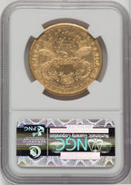 1882-CC $20 Liberty Double Eagle NGC AU53