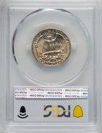 1960 25C Washington Quarter PCGS MS67