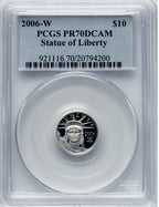 2006-W $10 Platinum Tenth-Ounce PCGS PR70