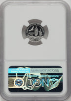 2001 Platinum American Eagle NGC PF70 Castle Signed