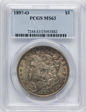 1897-O $1 Morgan Dollar PCGS MS63